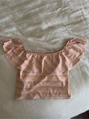 Kortni Jeane Off-Shoulder Swim Top